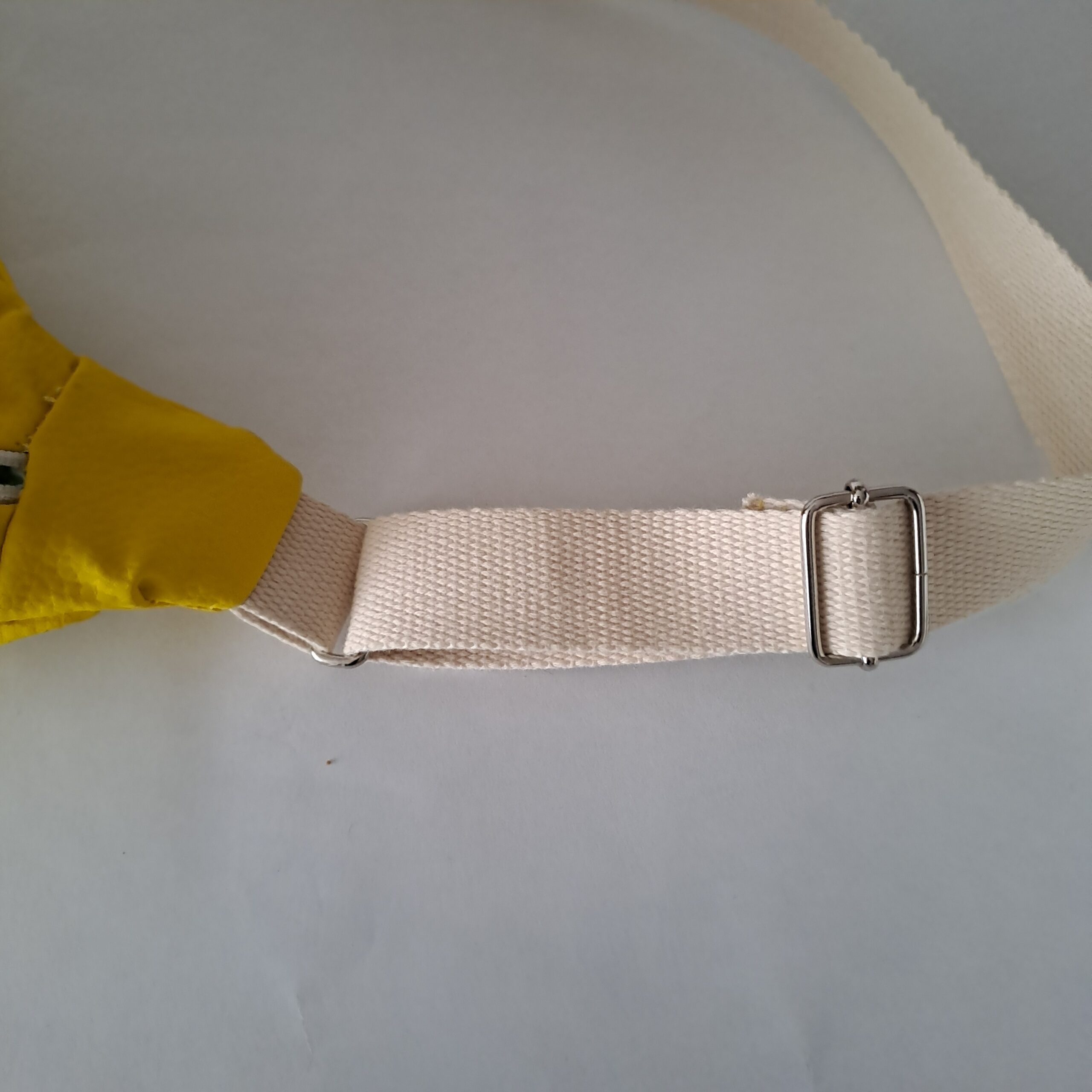 Sac banane simili cuir jaune – Image 5