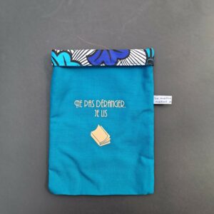 Pochette à livres fleurs de mariage