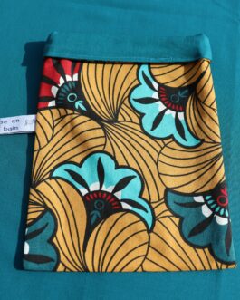 Pochette à livres fleurs de mariage